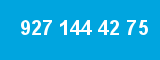 927 144 42 75 927 144 42 75